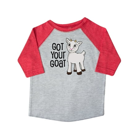 

Inktastic Got Your Goat- cute Gift Toddler Boy or Toddler Girl T-Shirt
