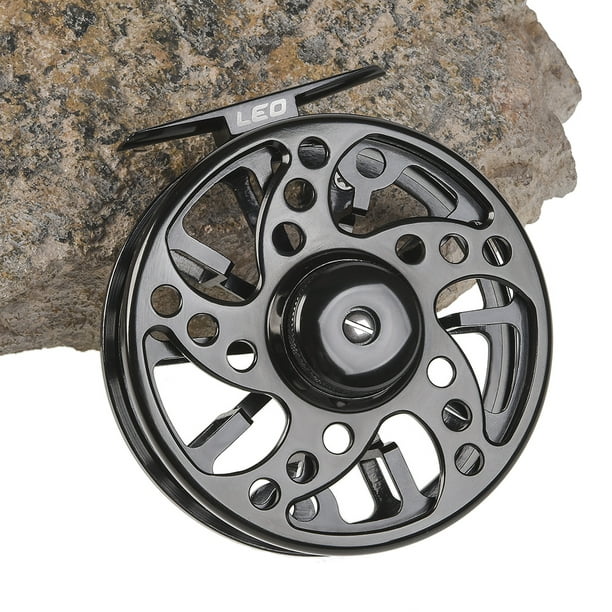 LEO Fly Fishing Reel Aluminum Alloy Fishing Reel 3/4 / 5/6 / 7/8 Weight 2+1  Ball Bearing Left Right Interchangeable Fly Reel 