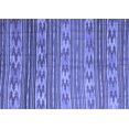 thumbnail image 1 of Ahgly Company Machine Washable Indoor Rectangle Southwestern Blue Country Area Rugs, 5' x 7', 1 of 4