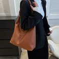 thumbnail image 3 of Bolso de transporte retro para mujeres, nuevo modelo 2025, moda coreana, bolso tote versátil, gran capacidad, bolso de ocio para llevar bajo el brazo., 3 of 10