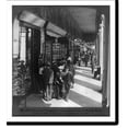 thumbnail image 2 of Historic Framed Print, Shops and shoppers in the popular Rue de Rivoli, Paris, 17-7/8" x 21-7/8", 2 of 9