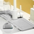 thumbnail image 5 of Hiroekza Kitchen Gadgets Drainage Pad Washbasin Kitchen Faucet Proof Pad Multifunctional Sink Drainage Table Proof Kitchen Essentials Kitchen Organization, 5 of 7
