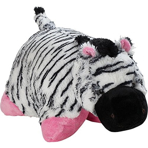 Signature Zippy Zebra Pillow Pet - 18