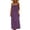 Striped-Purple, variant on MOJOGO Women's Casual Maxi Dress Summer Back Tie Shift Dresses Lightweight Breathable Linen Blend Dress Beach Vacation Outfits L