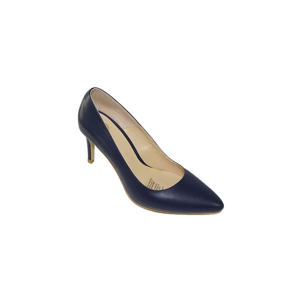 ZAPATILLA DE VESTIR CASUAL LEON MUJER DAMA CABRITO AZUL MARINO 3100 LEON 3100-