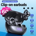 thumbnail image 2 of Auriculares Tipo Clip VEATOOL Bluetooth 5.4 con Micrófono, 60H Autonomía, Ligeros, Llamadas ENC, Sonido 3D, Resistencia IPX7, Ideales para Deporte y Running, 2 of 11