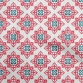 thumbnail image 1 of oneOone Cotton Poplin Candy Red Fabric Mosaic Diy Clothing Quilting Fabric Print Fabric By Yard 56 Inch Wide, 1 of 6