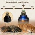 thumbnail image 5 of 2-in-1 Dog Clippers & Cat Clipper With 2 Led Lights  Usb Rechargeable Safety Guard Low Noise Tool For Small Medium Large And Trimmer (black), 5 of 8