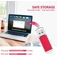 thumbnail image 2 of SHAR 64GB Lecteur Flash USB 2.0 64GB Lecteur Flash USB Stylo Lecteur Porte-Clés Conception Lecteur Zip avec Endoctrineur LED, Rouge, 2 of 5