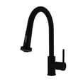 thumbnail image 4 of Nouvet Single Handle, Pull-Down Kitchen Faucet in Matte Black, 4 of 11