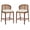 Walnut, variant on Indoor Wooden Counter Stool,Natural