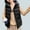 Black, variant on Brondbend Woman's Jackets Coat Women Hooded Sleeveless Pocket Zipper Outerwear Solid Color Fashion Loose Fit Coats Lady Festival Tops Beige