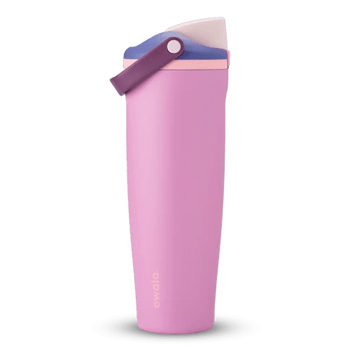 Termo owala FreeSip Sway de 40oz (1.18L) de acero inoxidable térmico Color Pretty In Purple