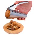 thumbnail image 1 of cascanueces, se adapta a todas las nueces, mínimo esfuerzo para romper cáscaras duras, sin cáscaras voladoras y sin pellizcos en los dedos, plateado., 1 of 5