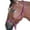 Pink/Black, variant on Orange Horse Halter Braided Poly Rope Western Tack By Hilason