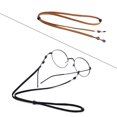 thumbnail image 3 of Transemion Eyeglass Strap Non- for Slip Stretchy Universal Rope Eyewear Sports Retainer Light Brown 26.77 Inch 1Set, 3 of 6