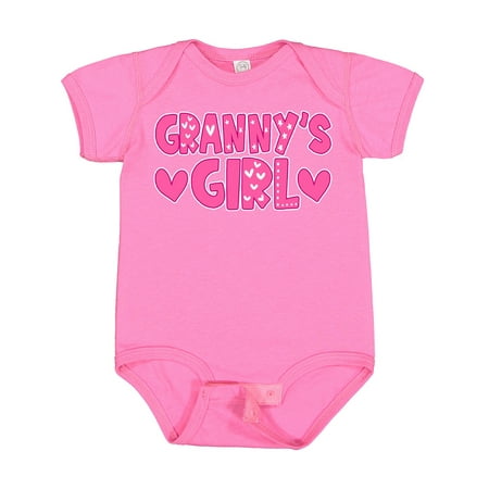 

Inktastic Granny s Girl Granddaughter Gift Gift Baby Girl Bodysuit