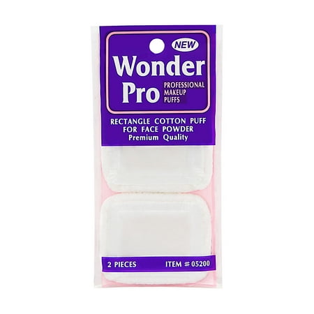 Wonder Pro Rectangle Cotton Puff For Face Powder 2
