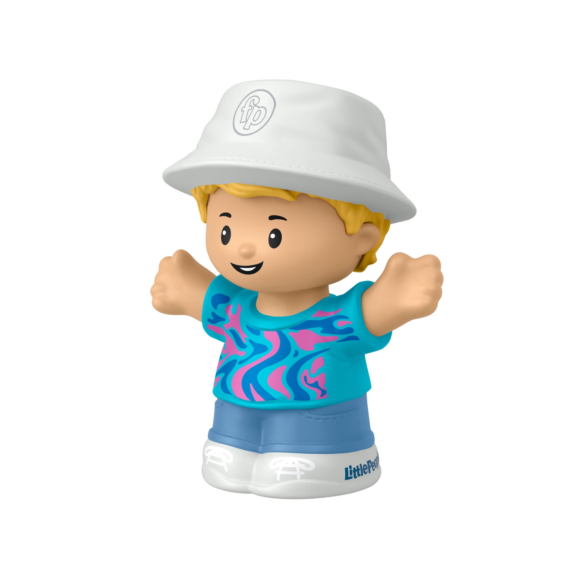 Fisher-Price Little People Boy in Tie-Dye Figure for Toddlers & Preschool Kids