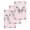 Pink, variant on Spring Easter Kitchen Dish Towels for Drying Dishes Set of 2, Watercolor Flowers Rabbits Ears Bow Wooden Gray Waffle Weave Microfiber Hand Tea Bathroom Towels Quick Dry & Absorbent Towel 12x12