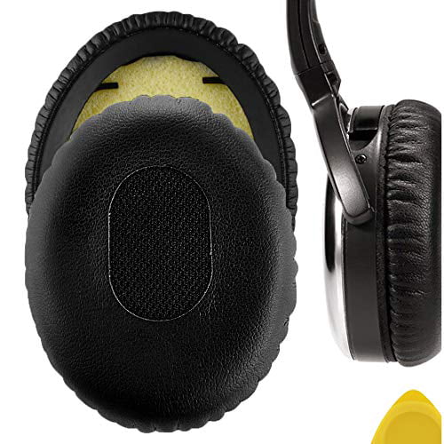 Geekria QuickFit Replacement Pads for Boses QC3 ON-EAR, QuietComfort 3 Headphones Earpads, Headset Ear Cushion Repair Parts (Black) - Walmart.com
