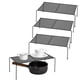 thumbnail image 1 of Mimifly Organizador de Armario de Cocina de 4 Piezas, Estante de Almacenamiento para Gabinete Congelador con Patas Antideslizantes, Negro, 13.8"x7.1"x5.2", 1 of 7