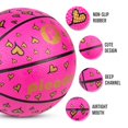 thumbnail image 3 of Baloncesto PP PICADOR talla 3 de goma rosa intenso 56 cm, 3 of 7