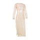 thumbnail image 4 of Txlixc Vestido de mujer, vestido transparente de manga larga (verano), S / M / L Txlixc moda, 4 of 8