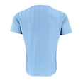 thumbnail image 7 of Klisyaur Mens V Neck Shirt Short Sleeve Button Tops Ribbed Lightweight Knit Blouse for Men Fashion Outfit, 7 of 7