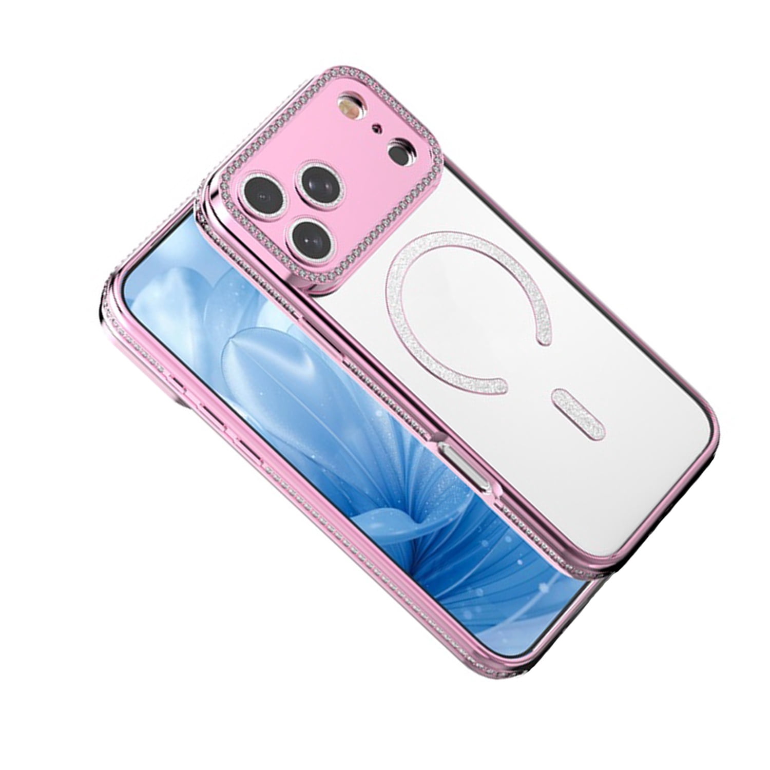 Jewel Case with Magsafe for iPhone 17 Pro - Pink