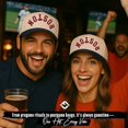 thumbnail image 2 of Boston Embroidered Hat, Classic Adjustable Baseball Cap with Retro Arched Lettering, Stylish Casual Headwear for Everyday Outfits, Sports, Travel, Streetwear, Unique Gift Idea for Men and Women, 2 of 5