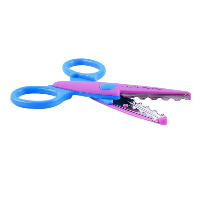 Milaget Plastic children's scissors handicraft scissors Children handicraft scissors,