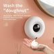 thumbnail image 2 of Dispensador de jabón doméstico de inducción automática inteligente para teléfono móvil, lavado de espuma de Donut creativo, lavado de teléfono móvil montado en la pared Rojo Verde, 2 of 5