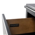 thumbnail image 4 of Safavieh Hannon 3-Drawer Solid Contemporary Nightstand, 4 of 10