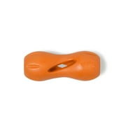 West Paw Zogoflex Qwizl Small 5.5" Dog Toy Tangerine