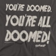 thumbnail image 2 of Friday The 13Th Doomed Women's T Shirt, Charcoal, Large, 2 of 6