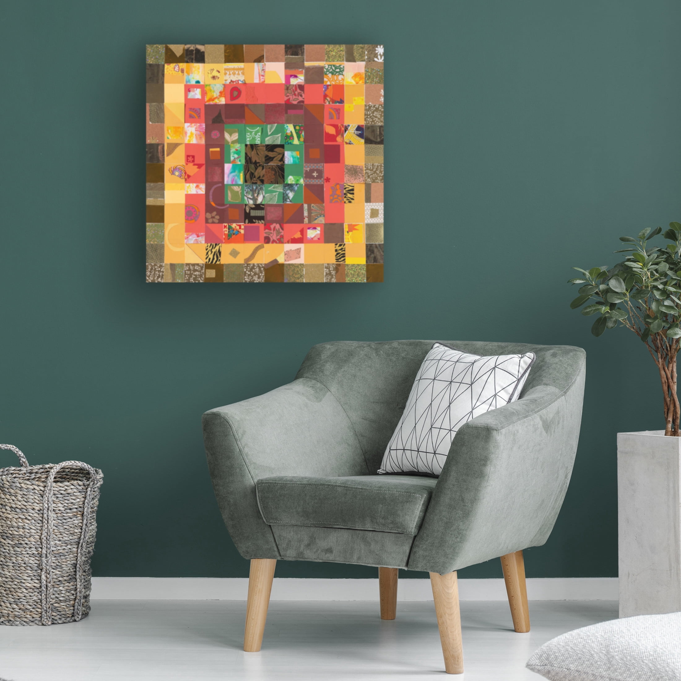 Trademark Fine Art Pamela Fingado Toward the Center Canvas Wall Art