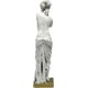 thumbnail image 2 of MORÍN Imágenes |Venus de Milo | Estatua decorativa| 32 cm|diseño de mármol blanco con base dorada, 2 of 2