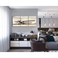 thumbnail image 3 of Vintage Airplane Aircraft Canvas Prints Wall Art Old Paper Airplane Pictures Canvas Artwork 3 Pieces Posters for Living Room Home Decor Stretched and Framed Ready to Hang, 3 of 6