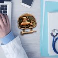 thumbnail image 4 of Pin De Solapa Hebilla Insignia Conmemorativa Doctor Vacuna Esmalte Pin Para Chaquetas Abrigos Mochilas Noticed AP007455-03, 4 of 6