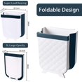 thumbnail image 3 of Basura Plegable Para Colgar En La Cocina, Cubo De Basura Plegable Para Almacenamiento De Residuos, Cubo De Basura Montado En La Pared, Cubo De Basura Para Baño E Inodoro Advancent HA045294-02, 3 of 6