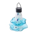 thumbnail image 1 of Solar-Powered Glass Hummingbird Feeder With LED Night Light For Outdoor Gardens, 1 of 2