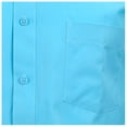 thumbnail image 4 of Manchester Camisa de Vestir Regular Fit  Aqua, 16.5" Cuello 32" Manga Manchester 5016A, 4 of 4