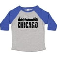 thumbnail image 3 of Inktastic Chicago Skyline Grunge Boys or Girls Toddler T-Shirt, 3 of 5