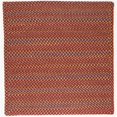 thumbnail image 1 of Rhody Rug WO41R072X072B 6 ft. Woodstock Square Rug, Maroon & Multi Color, 1 of 1