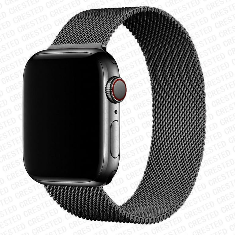 Strap for Apple Watch 5 Band 44mm 40mm iWatch Serie 7 6 SE 3 2 Stainless Steel Bracelet Milanese Loop Watch Band 38mm 42mm 41mm 45mm Walmart.com