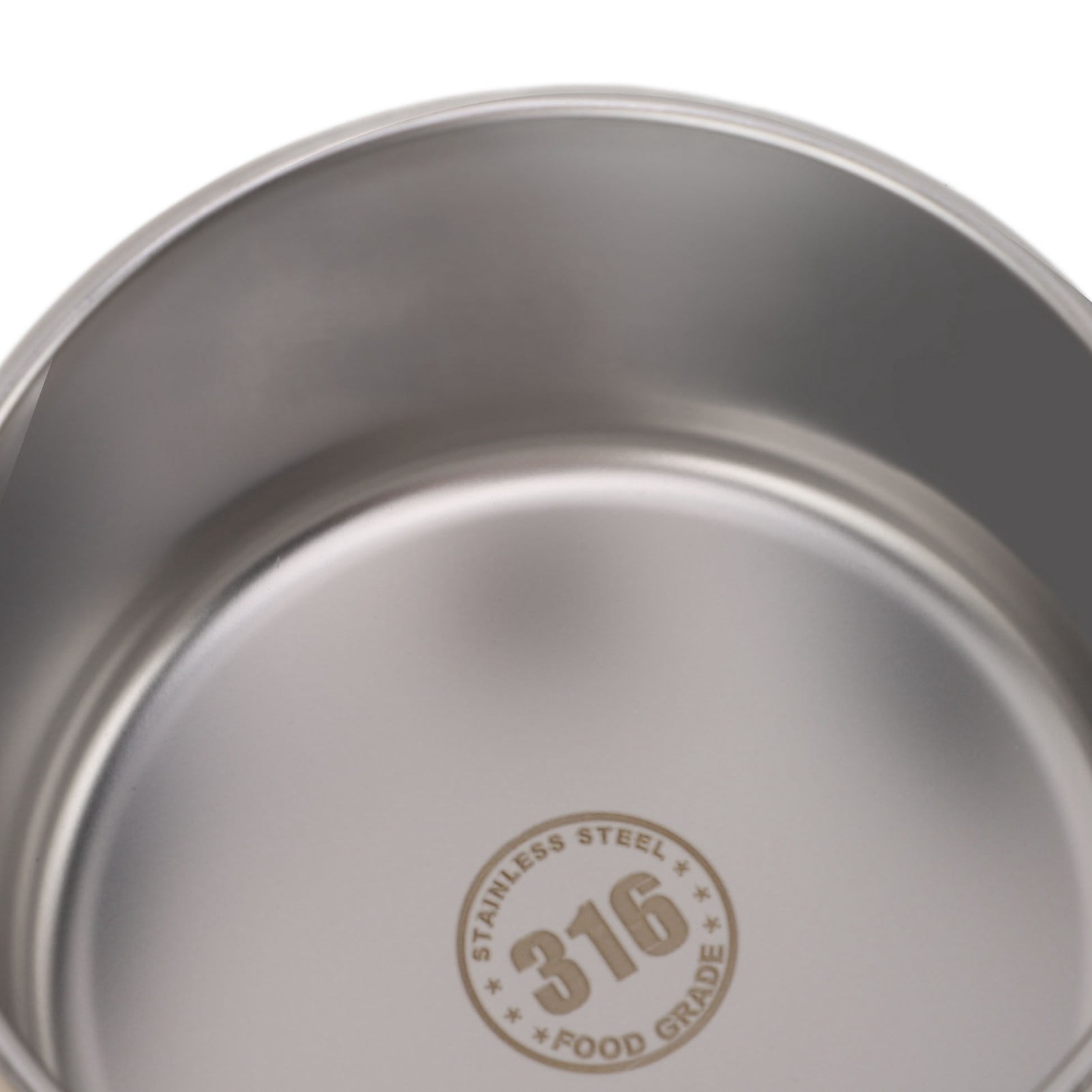 2-Pack Round Insulated Bento Box Set - 316 Stainless Steel Leakproof Food Container with Carry Bag, Beige