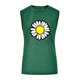 thumbnail image 3 of Gibobby Camiseta sin mangas para damasTúnica con cuello en O Daily(Verde,CH), 3 of 4