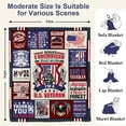 thumbnail image 5 of Veteran Blanket, Veteran Gifts for Men, Vietnam Veteran Gifts, Army Veteran Gifts for Men, Air Force/Navy Veteran Gifts, Veteran Day Gifts for Hard Head Veterans Throw Blanket 60"X50", 5 of 5