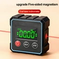 thumbnail image 2 of ZOUBAOQ Magnetic Digital Angle Finder Digital Inclinometers Hot M1, 2 of 8